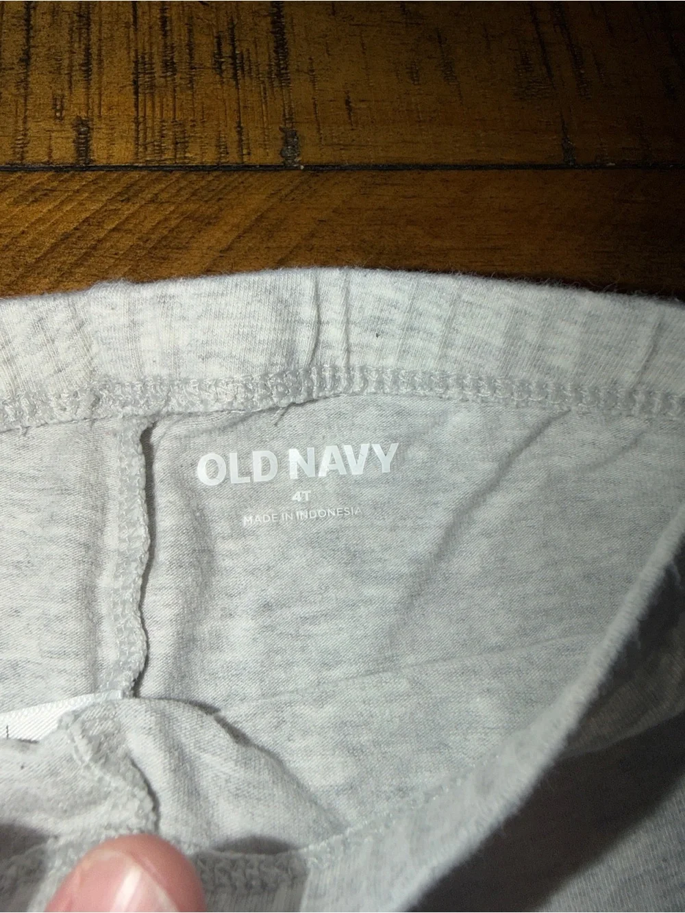 Toddler Girl Stretch Bike Shorts - Blue and Light Gray